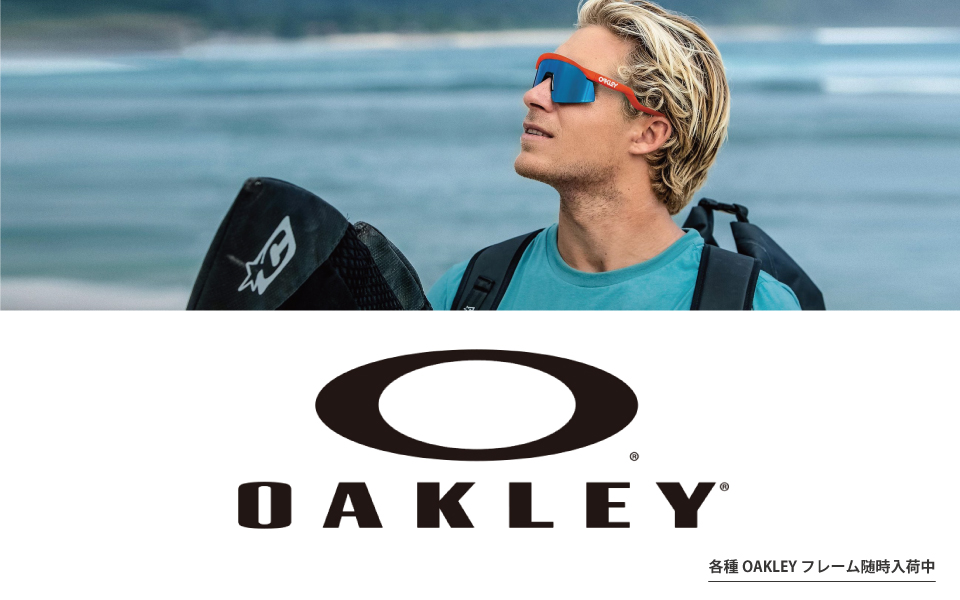 オークリー入荷